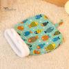 Winter Cat Sleeping Bag Cozy Semi-Enclosed Pet Sack for Indoor Cats 360-degree Wrap Self-warm Plush Cat Bed for Small Pets