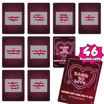 Trau dich zu lieben Sex-Karte Intimität Date-Night-Deck Party-Spiel Sexspielzeug Abenteuerliche Spielkarten für Paar Liebhaber