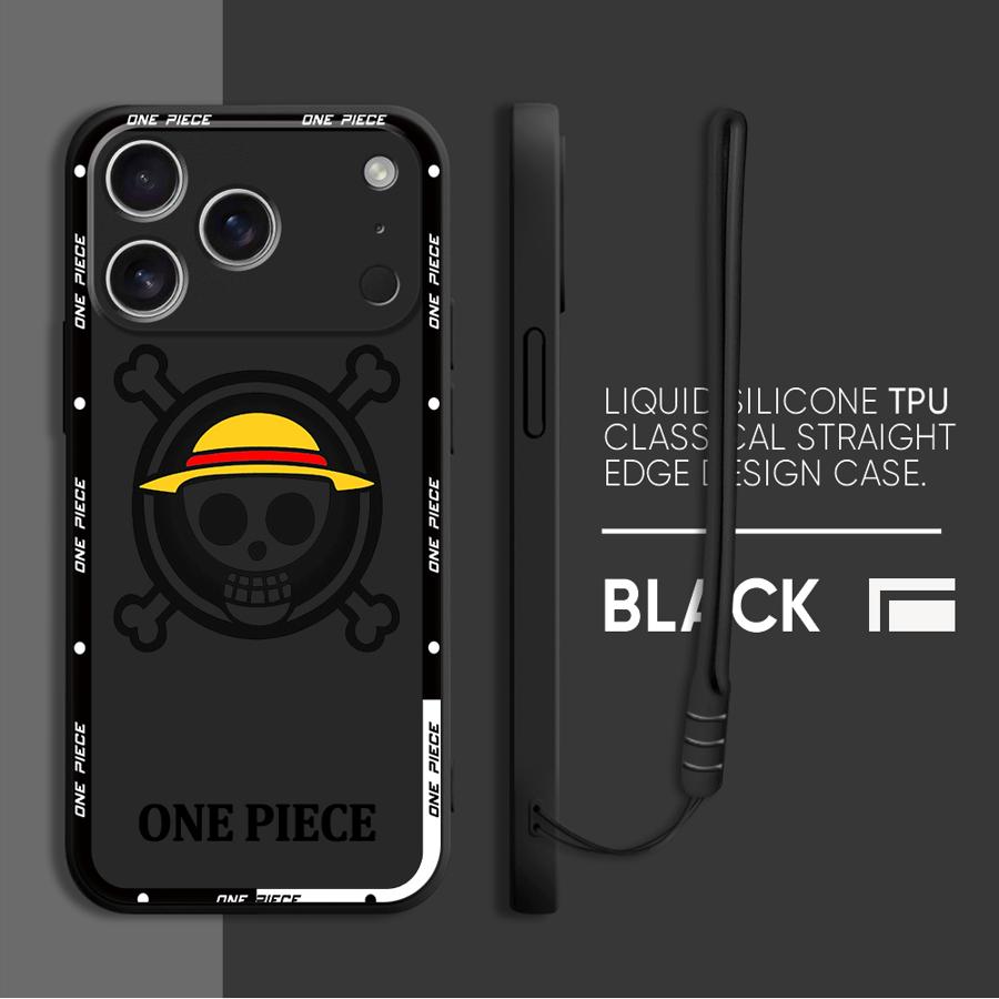Case for Apple iPhone 17 Pro Max XS XR 7 8 15 Air 13 Mini 11 16 12 Plus Phone Cover One Piece Logo