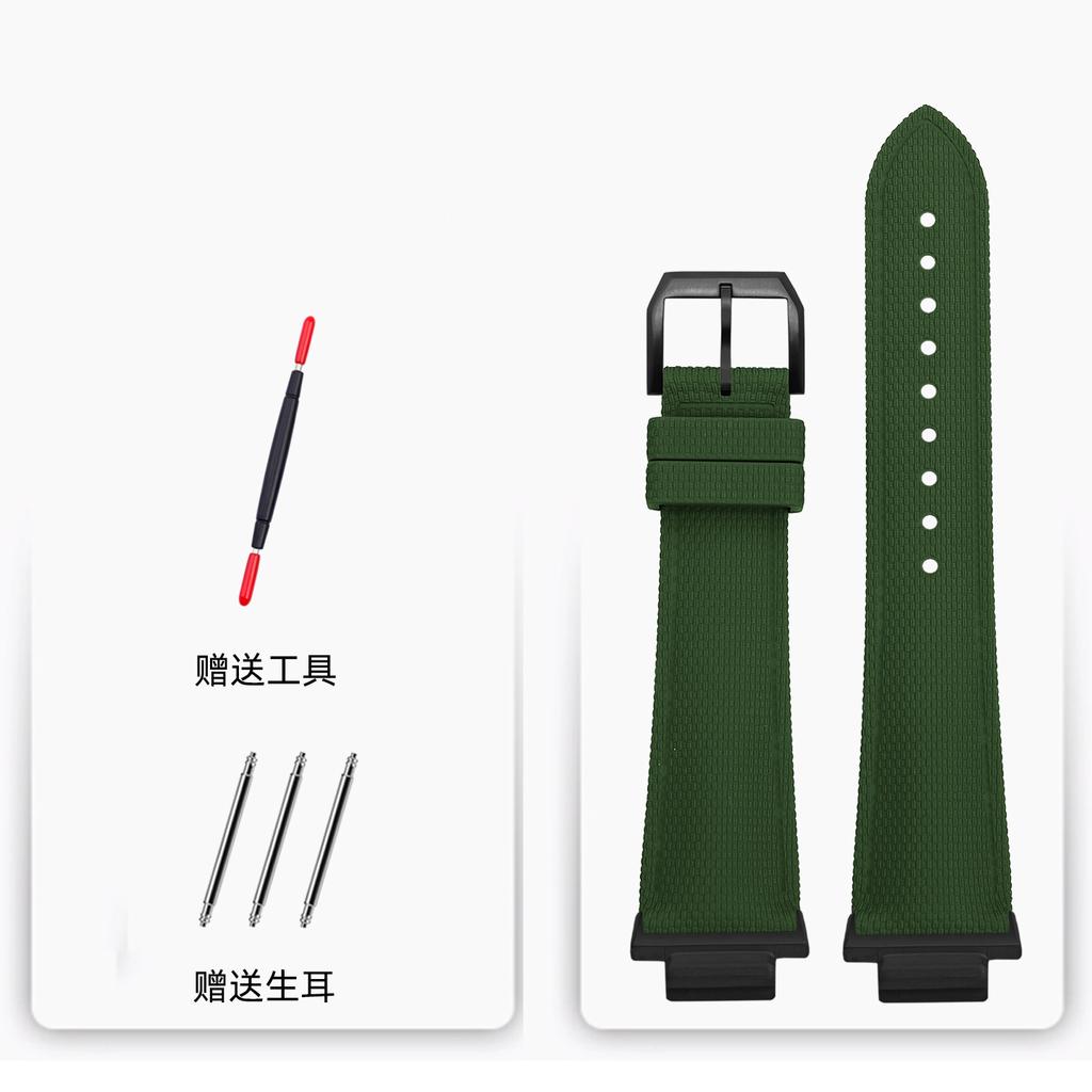 For G-SHOCK Casio DW5600 GW-B5600 GM5600 GA2100 GW-M5610 DW-5600 fluororubber Watch Strap Men Women FKM band Watch Chain