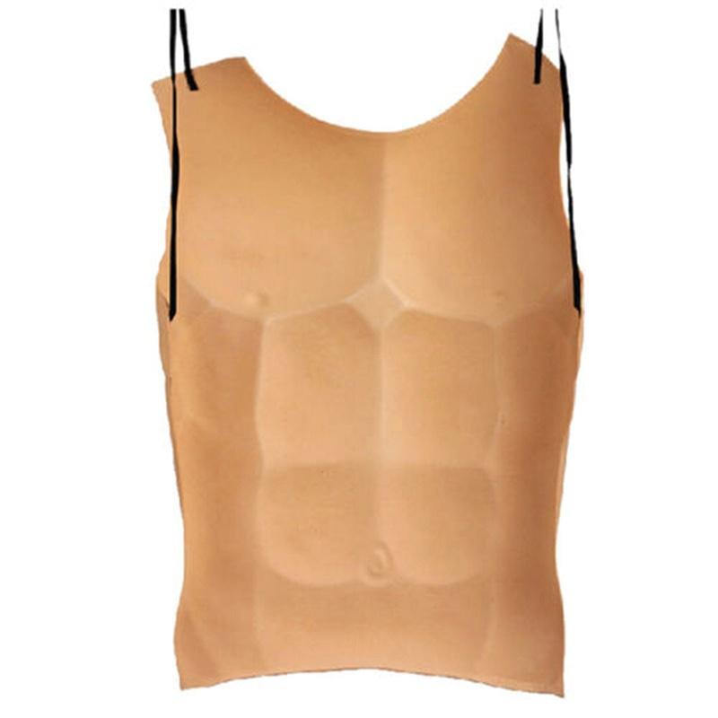 EVA Foam Chest Man Muscle Hunk Costume Halloween Cosplay Party Fancy Dress