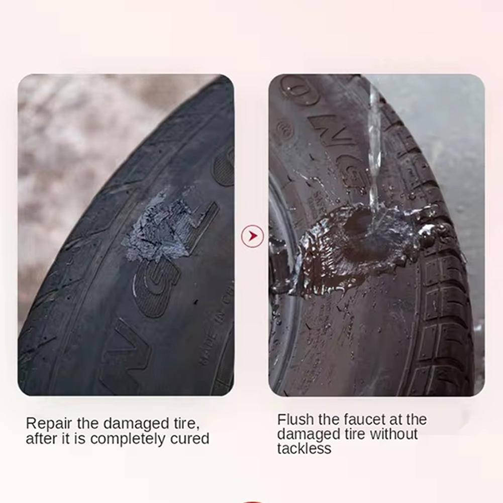 Auto Reifen Reparatur Kleber Motorrad Fahrrad Reifen Schwarz Kleber Auto Leistungsstarke Silikon Rad Riss Kleber Reparatur Schnell Klebstoff Werkzeuge R G1z9