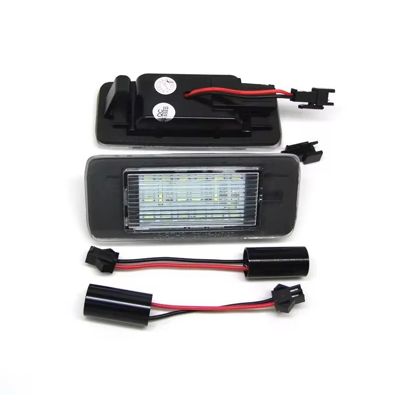 2PCS CANBUS White LED License Plate Lights For Opel Zafira Tourer C P12 2011 2012 2013-2016 Pre Facelift Car Rear Tail Lamps