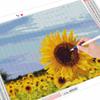 Diamond Embroidery Sale Sunflower Full Round Square Cross Stitch Diamond Painting Landscape Mosaic Sunset Handicraft Home Decor