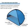 2-Second Quick Open Automatic Beach Sunshade Tent
