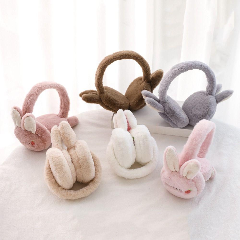 Cartoon Doll Wind Proof Earflap Plush Earmuffs Children Ear Cover Winter Ear Cover Women Earmuffs