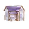 3D Wooden Puzzle Jigsaw House Villa Architectural Models DIY Assembled Combination Kids Handmade Craft Puzzle Decoration