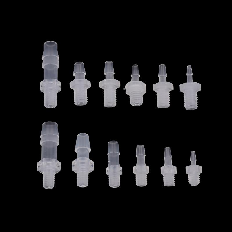 Joint Parts Air Valve Pipe Dispensing Glue Subpackaging Connector Hose Joint Adapter Pp Plastic