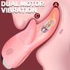 Realistický stimulátor s dvojitým jazykem Sexuální hračky Stimulátor G-bodu a klitorisu 18+ Dobíjecí klitorální stimulátor Vibrátor Pro dospělé hračky pro ženyHra