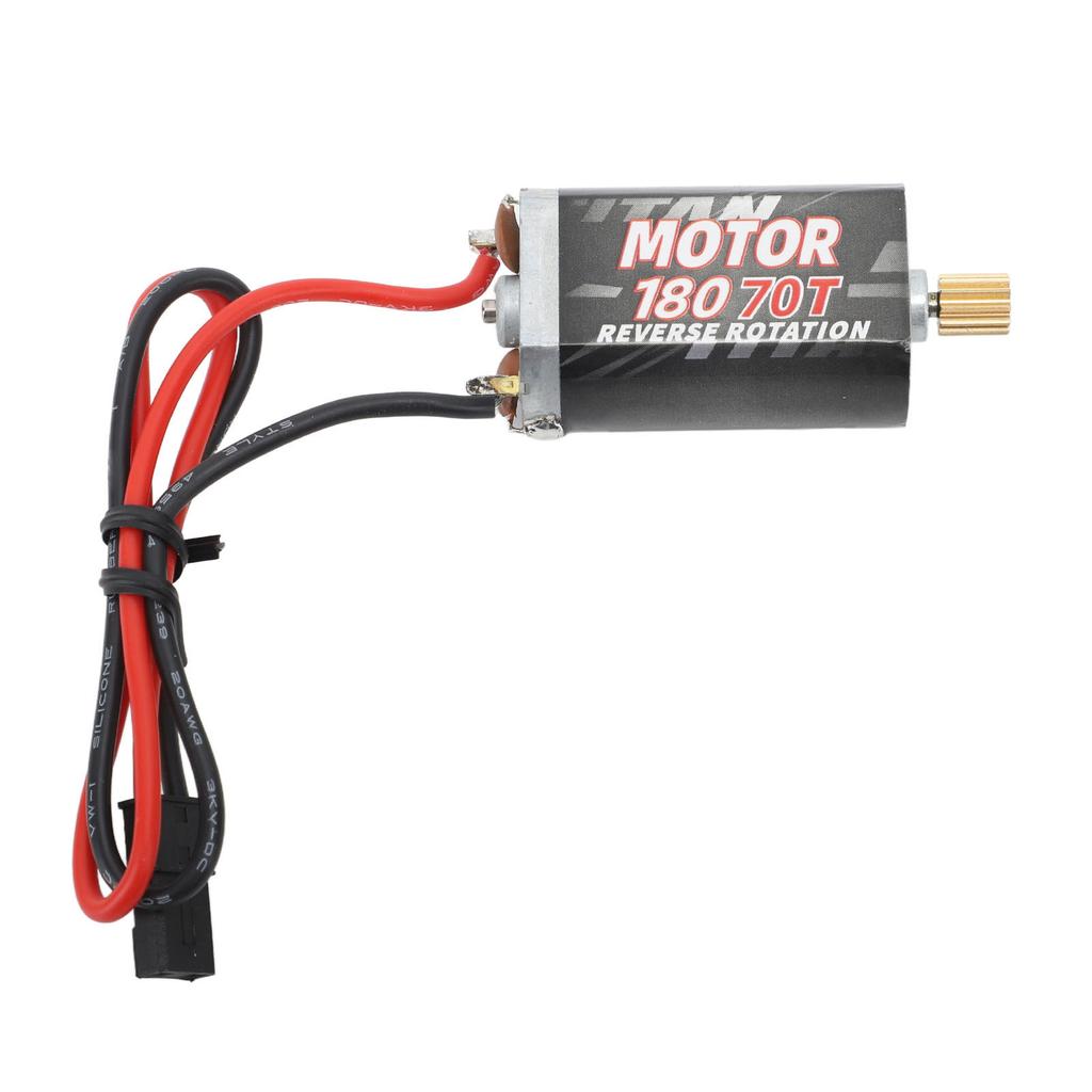 Motor Periat 7.2V 180 Torsiune Mare Fier Cupru Zgomot Redus Motor RC pentru Traxxas Crawler 118 70T