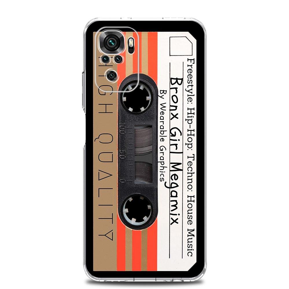 Handyhülle für Xiaomi Redmi Note 15 14 13 12 4G 10 11 Pro Plus 5G 14C 13C 12C 10C 7 Hülle Retro Vintage Kassettenrekorder