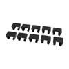 10PCS Rattan Furniture Clips Garden Sectional Sofa Fastener Clamp for Outdoor Patio Couch Chair