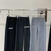 2025 Winter Korean High-Waisted Micro-Flare Pants: Versatile, Loose, Age-Reducing Women's Straight-Leg Trousers