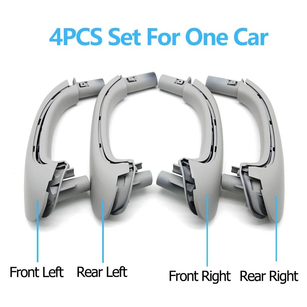 Car Front Rear Door Pull Handle Cover For Mercedes Benz W203 C230 C240 C280 C320 C350 2000 2001 2002 2003 2004 2005 2006 2007