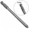 Home Screwdriver Bit Hand Tools 1/4inch 100mm Long 6Pcs/Set Cross Head
