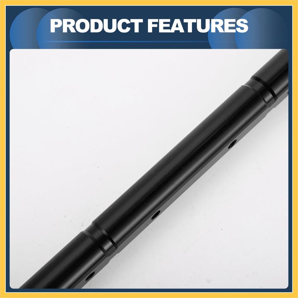 BULLSPANN Handlebar Motorcycle Handlebar Extension with 1 Replacement for Motorcycles Brace, Crossbar, 22.5cm Wrench, Black, Set,