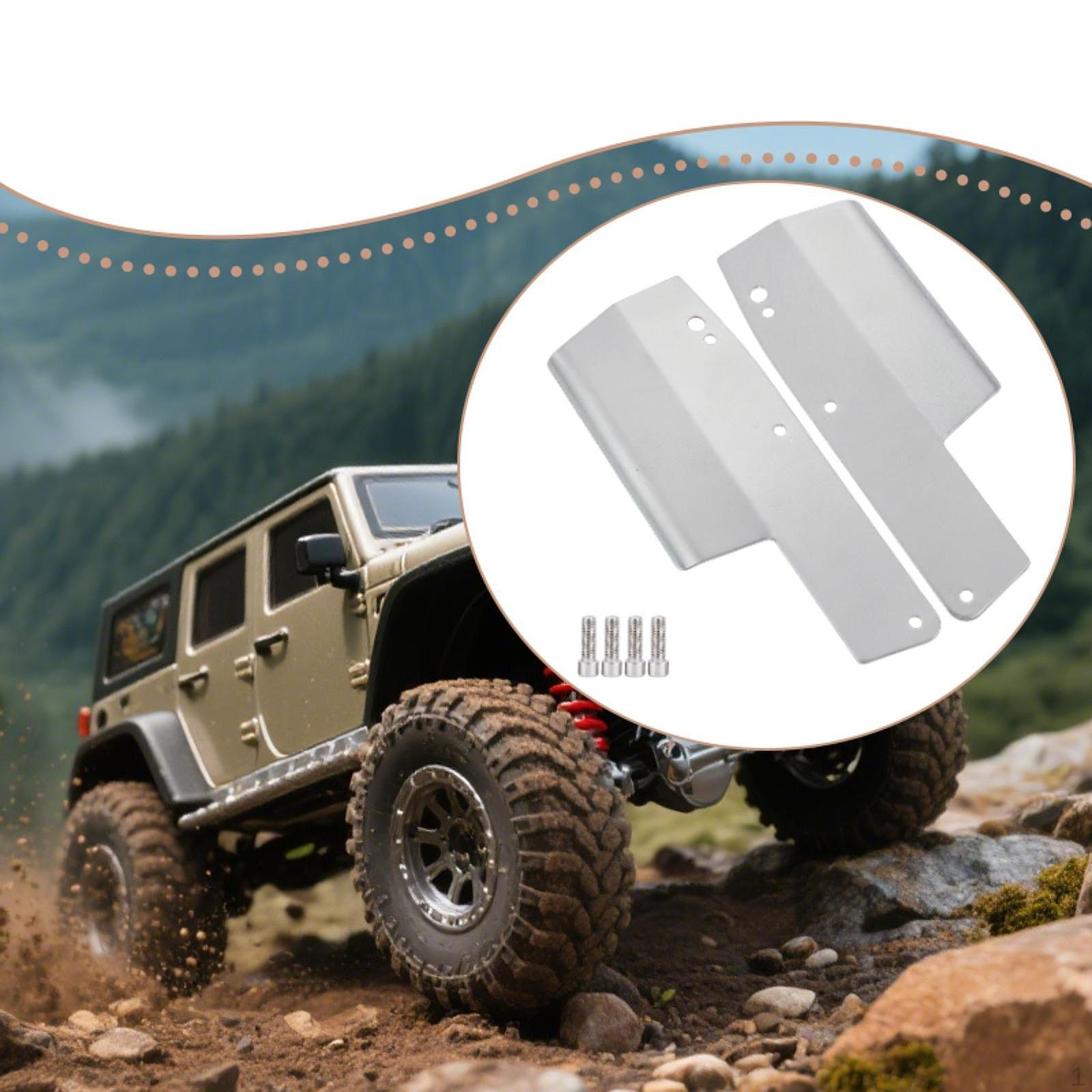 Аксессуары Брызговики из нержавеющей стали Легкая установка Металлические Прочные Задние Защитные Рычаги