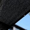 Tissu Pare-Soleil Noir, Pare-Soleil Résistant aux UV, Couverture de Piscine Extérieure, Filet Pare-Soleil, Toile Pare-Soleil pour Voiture