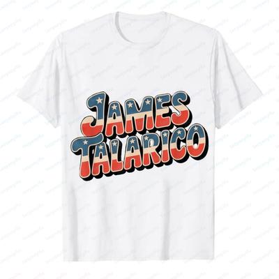 James Talarico Texas Democrat Political Campaign Supporter TShirt Yk Tops Harajuku Shirts for Women Vintage Aesthetic Clothes
