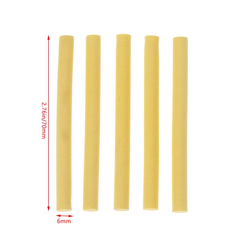5 Stück Zylinder Schaumstoff Rig 6mm 8mm Schaumstoff Sticks Köder Haarvorfach Schwimmender Köder für Karpfenangeln Method Feeder Tackle Zubehör