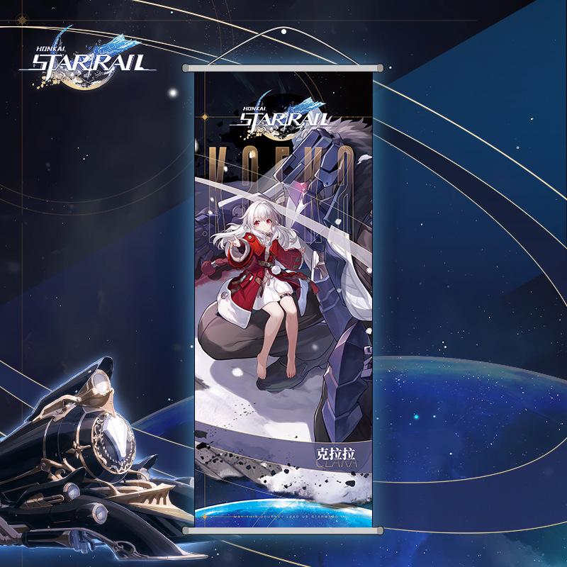 Honkai Star Rail Painting Collection Plakátový závěsný anime Art Room Decor