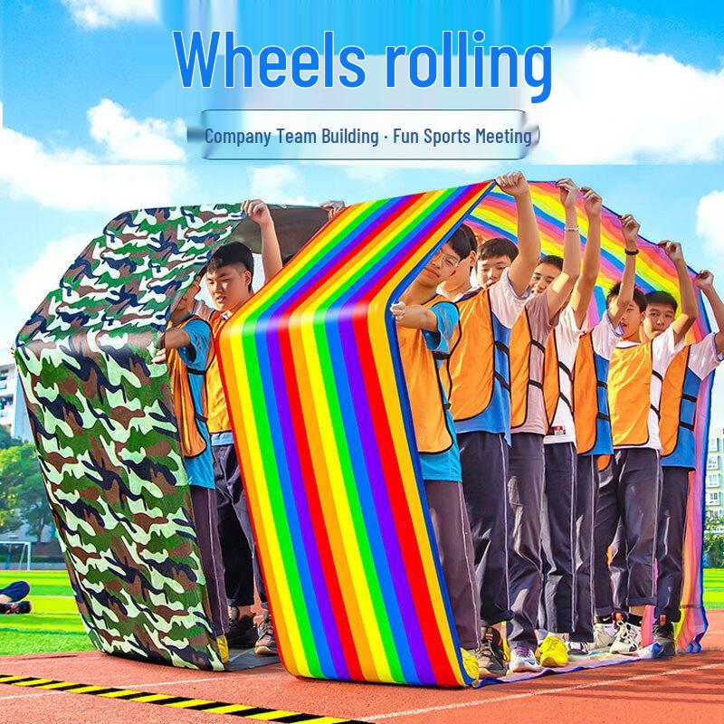 6-Meter Wind Fire Wheel Team Building Prop