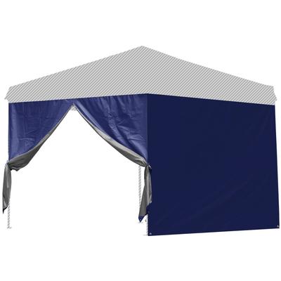 FIELDOOR Tarp Tent X Dedicated Side Sheet Type Wall Zip Type Set of Common To Steel and Aluminum 2.5m 2.5m (Horizontal Curtain) [Wall & 2] (G3 Model)