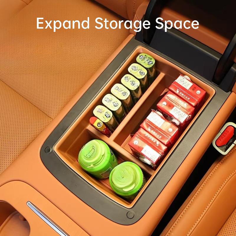 For Leapmotor C10 2026 Car Armrest Box Storage Box Center Console Anti-slip Organizer Interior Modification Accessories