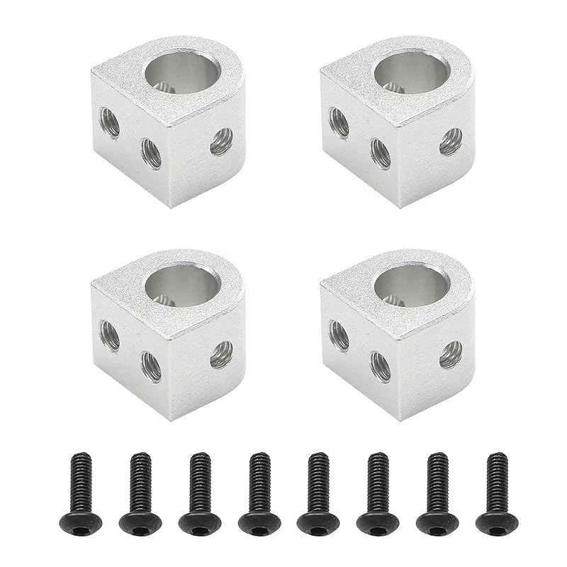 

1/10 RC car metal holder bracket screw kit shaft SCX10 LCG chassis crawler adapter replacement