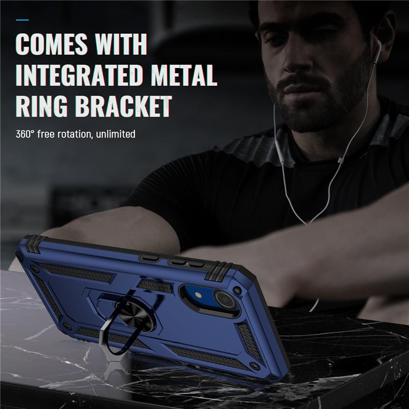 For Samsung A03 Core Case Shockproof Armor Magnetic Car Ring Stand Phone Case For Samsung Galaxy A03 Core 2021 A032F Back Cover