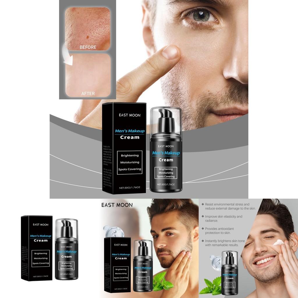 East Moon Men's Hydrating Concealer Cream For Long-lasting Smooth Skin Treatment Ideal For All Skin Types