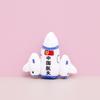 Astronaut Small Space Rocket Keychain Cute Girl Backpack Hanging Plush Doll