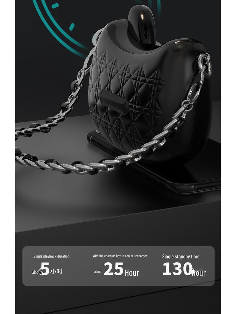 YX46 Bluetooth Earbuds: Long-lasting Battery, True Wireless, In-ear with Coco Style Lanyard.