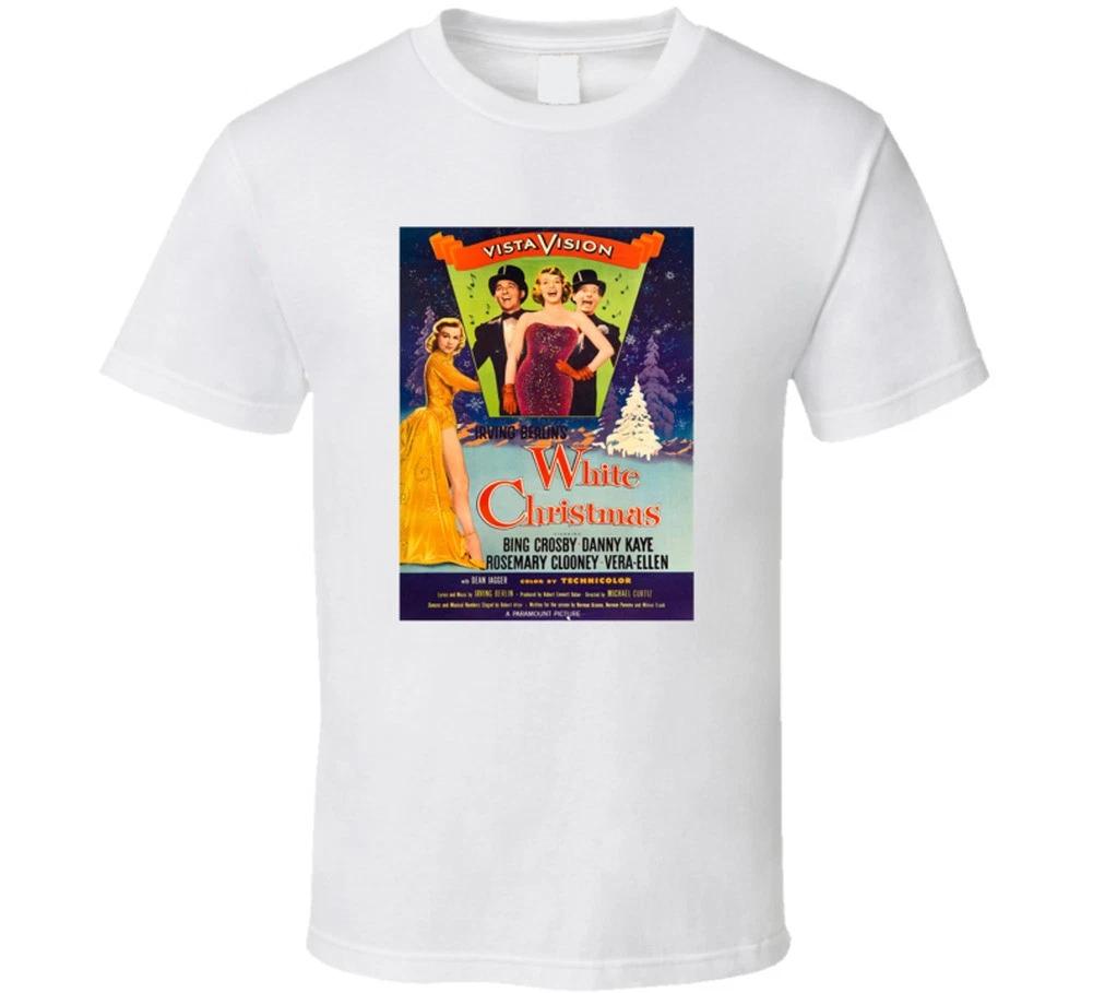 White Christmas Holiday Movie Tee Classic Film T Shirt M