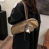 Urban underarm bag women's new high-end bowling bag commuter shoulder bag baguette bag