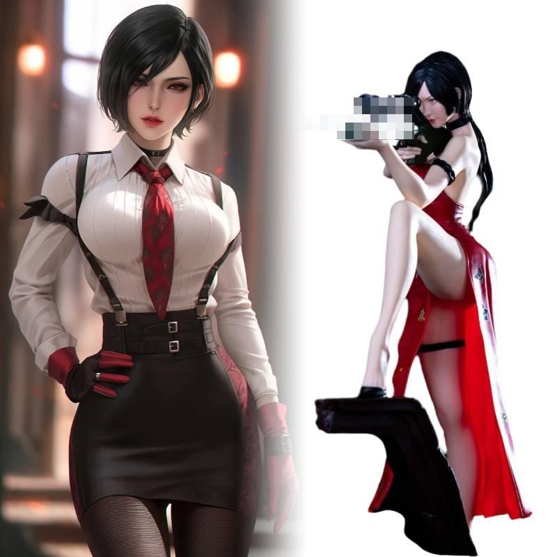 Ada Evil Resident Wong Figurine Movie Model Ornament Statuary Toy Garnish Gifts