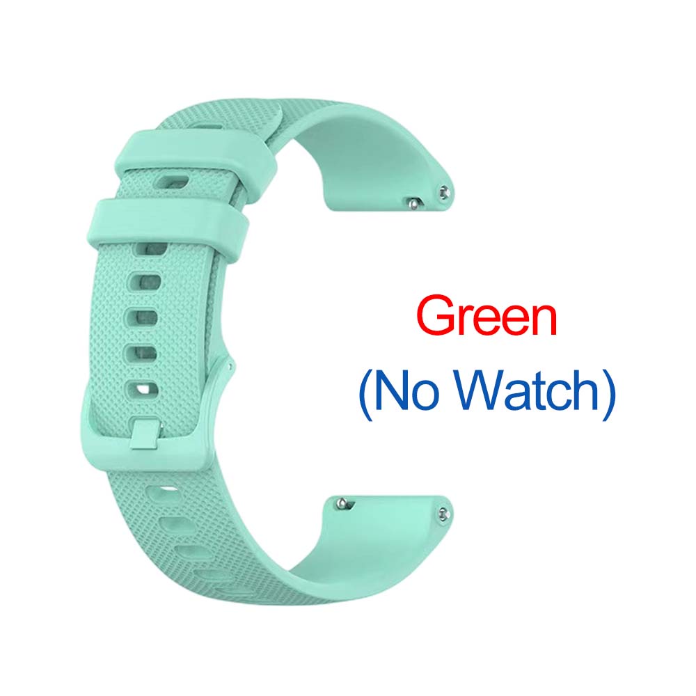 18mm 20mm 22mm Silicone Strap For Garmin Vivoactive 5/4/3 Smart Watch Band Replacement Watchband for Garmin Venu 2 2S 3S