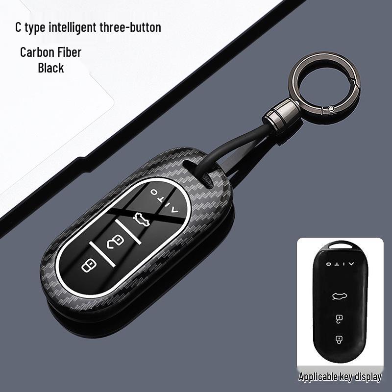 Huawei AITO M9 Key Case: Compatible with M5, M7, M8 Models, Ultra Protective Shell with Buckle