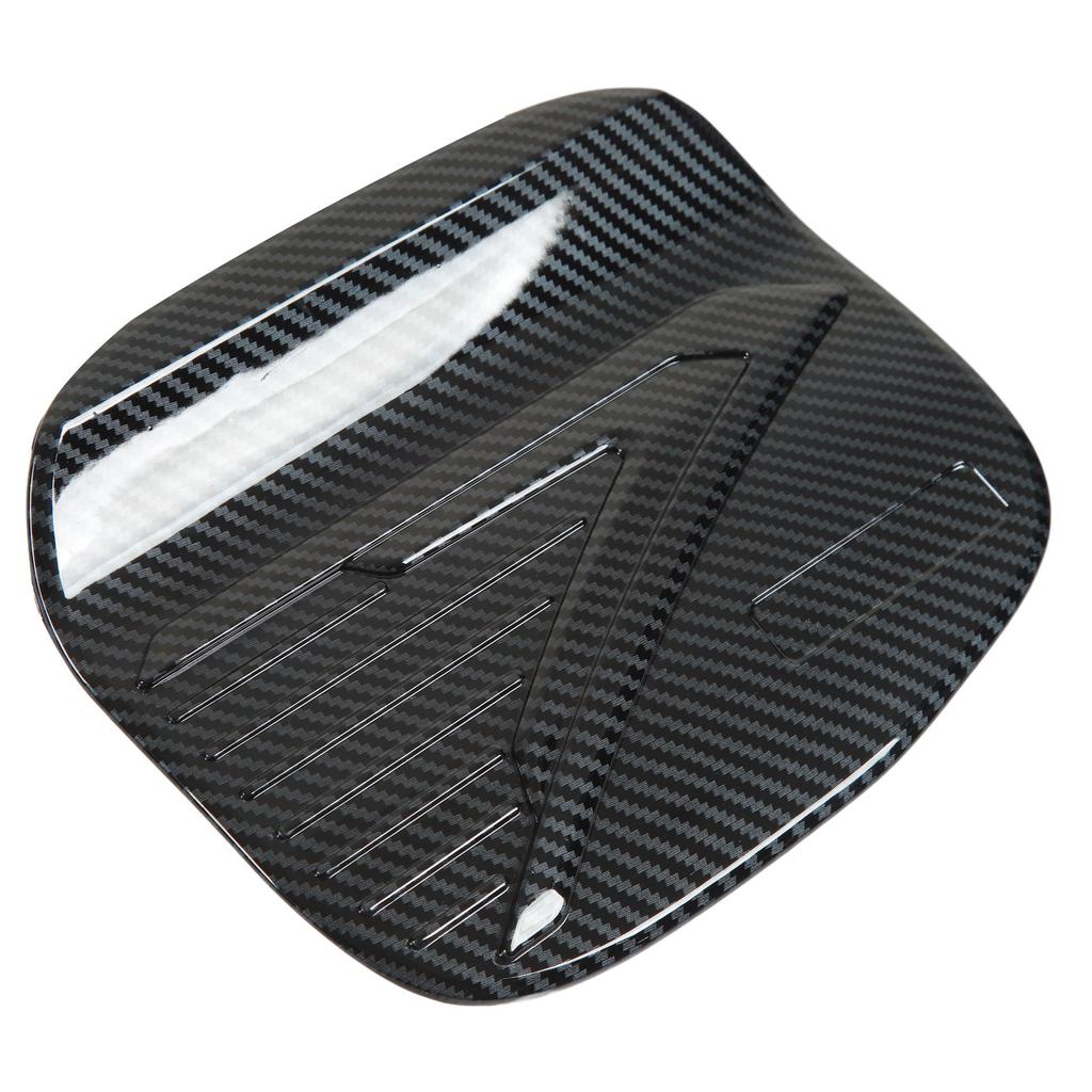 Bil Bränsletank Gaslock Skydd Kolfibermönster Exteriör Dekoration Ersättning För Mitsubishi