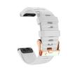Quickfit 20mm Damen Silikonarmband für Garmin Mk3 Mk3i 43mm Fenix 8 43mm/7S 7SPro/Fenix6S 6SPro/Fenix 5S Plus Instinct 2S E 40mm