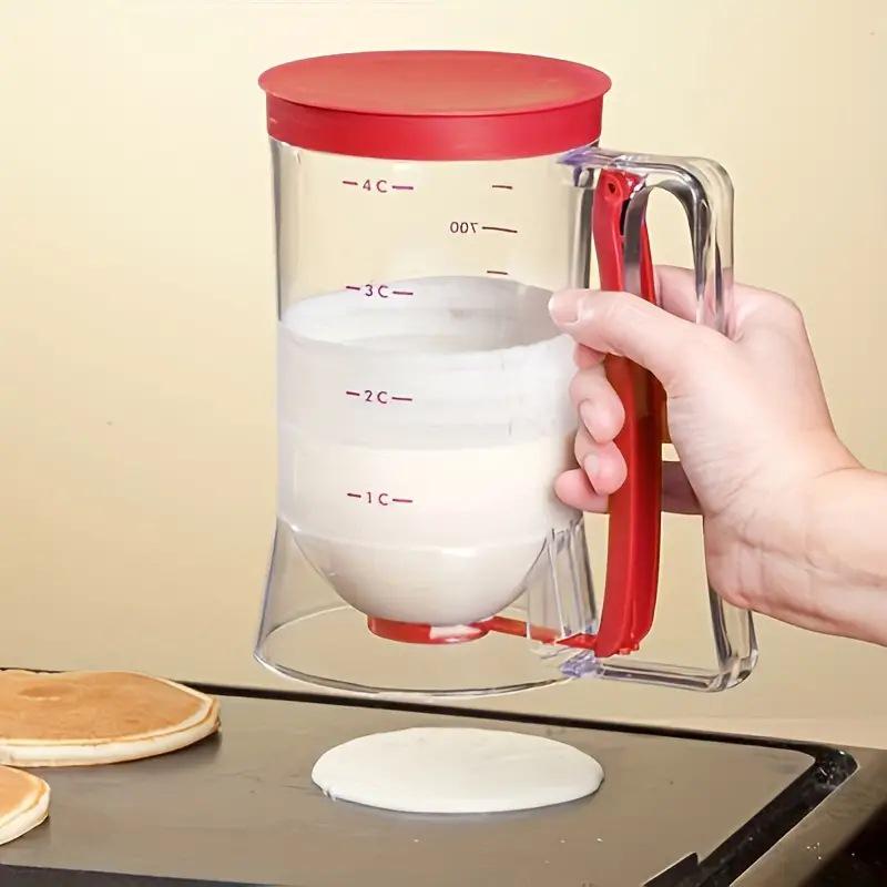 

Batter and Butter Dispenser with Measuring Cup and Separator Funnel