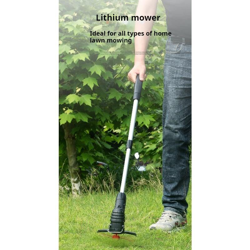 Mașină de tuns iarba electrică portabilă reîncărcabilă fără fir mică plivitoare trimmer de gazon