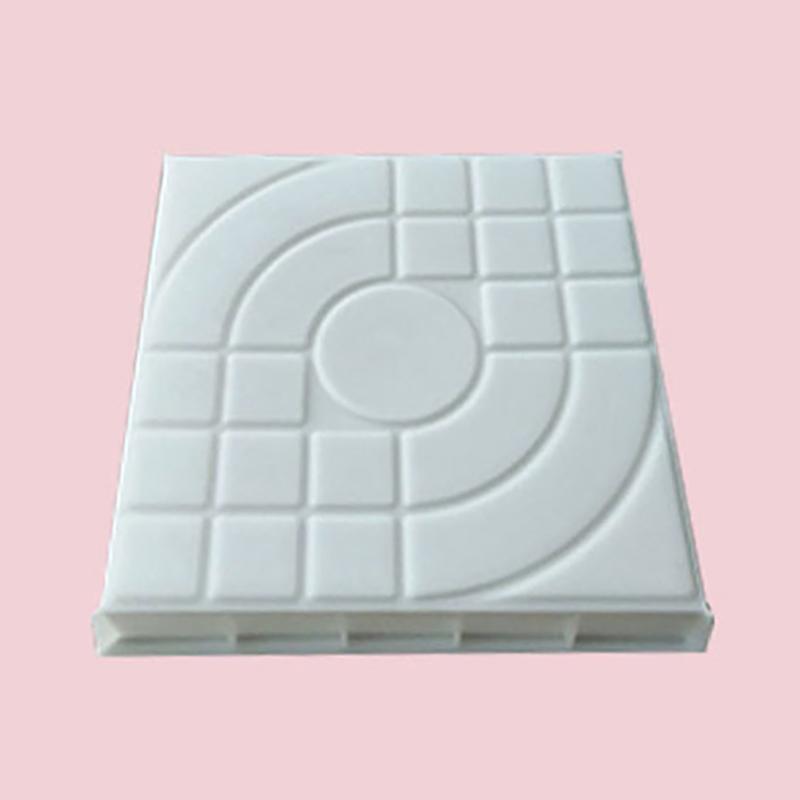 Create Stunning Garden Walkways with Reusable Plastic Paving Mold for Concrete Tiles DIY