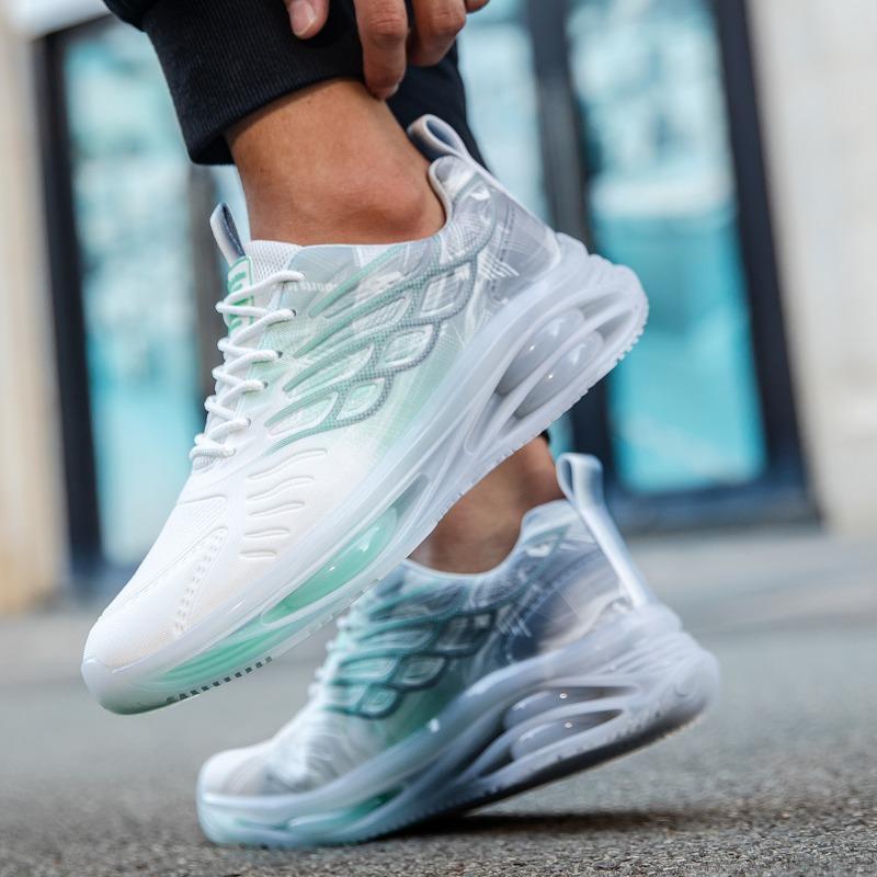 Men Running Shoes Comfortable Durable Breathable Anti-slip Casual Men's Shoes Lightweight Soft Lace-up Sports Shoes Men