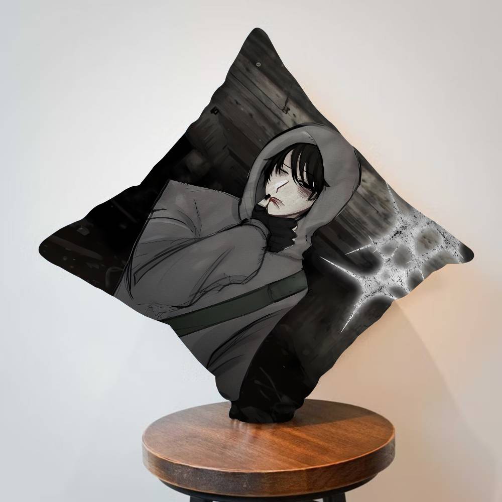 Cry of Fear Game Pillow Covers Cartoon Sofa Decorative Home Double-sided Printing Short Plush Cute Cushion Cover