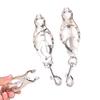 Women Metal Chain Nipple Clamp BDSM Nipple Clip Fetish Toy Breast Massager Exotic Adult Games Accessories For Wedding