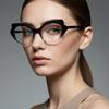 Retro Cat-eye Style Eyeglass Frame, Anti-blue Light Protection, Suitable For Daily Wear. 3870