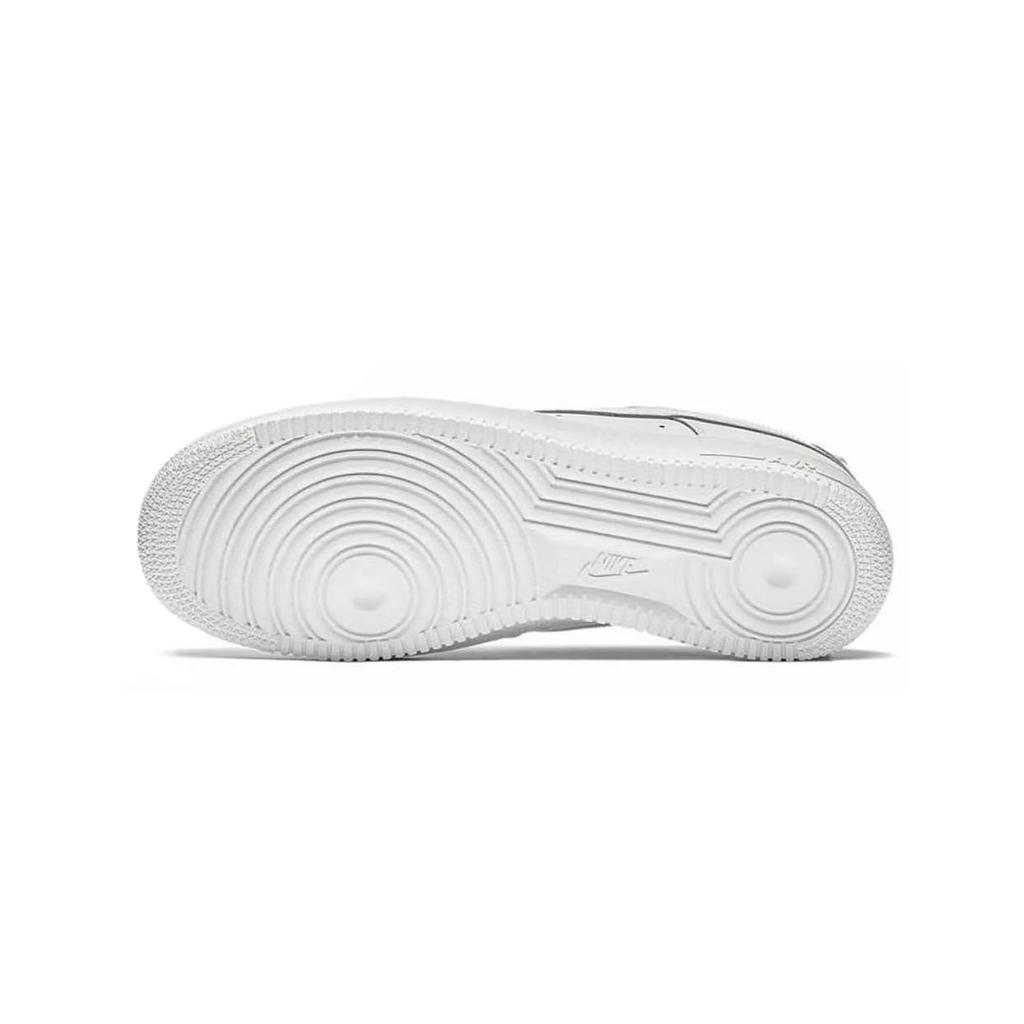 Nike Scarpe da Skateboard Nike Air Force 1 Basse Unisex Bianco Grigio HF0022-100(Squadra-)-Sacchetti di imballaggio casuali