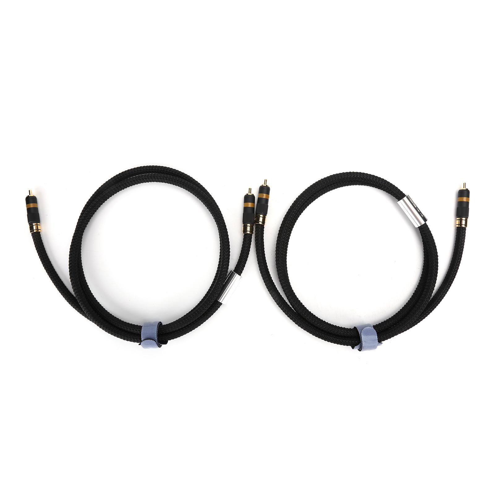 

A202R 5N Multiple OFC медный посеребренный HiFi RCA сигнальный кабель или соединительный кабель 1,5 м 1.5m / 4.9ft