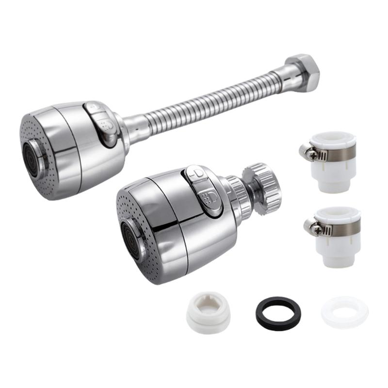 

Pack Of 4 Flexible Rotates Tap Extensions 360 Degree Rotatable Aerator Practical Faucet Extenders for Sink Efficiency 1